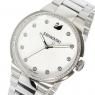スワロフスキー シティ クオーツ レディース 腕時計 5181635 ホワイトシェル/クリアクリスタルの商品詳細画像