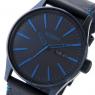 ニクソン セントリー レザー クオーツ ユニセックス 腕時計 A105-2224 ダークブルーの商品詳細画像