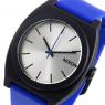ニクソン タイムテラーP クオーツ ユニセックス 腕時計 A119-018 シルバー/ブルーの商品詳細画像
