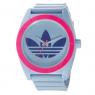 アディダス サンティアゴ クオーツ ユニセックス 腕時計 ADH2871 ブルーグレー/ピンクの商品詳細画像