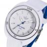 アディダス スタンスミス クオーツ レディース 腕時計 ADH3123 ホワイト/ブルーの商品詳細画像