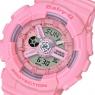 カシオ ベビーG ピンクブーケ アナデジ クオーツ レディース クロノ 腕時計 BA-110-4A1 ピンクの商品詳細画像