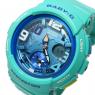 カシオ ベビージー Baby-G クオーツ レディース 腕時計 BGA-190-3B ブルーの商品詳細画像