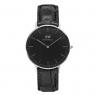 ダニエル ウェリントン クラシック ブラック リーディング/シルバー 36mm ユニセックス 腕時計 DW00100147の商品詳細画像