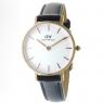ダニエル ウェリントン クラッシックペティット クオーツ レディース 腕時計 DW00100230 ホワイト/ブラックの商品詳細画像