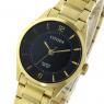 シチズン クオーツ レディース 腕時計 ER0203-85E ブラック/ゴールドの商品詳細画像