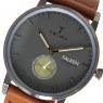 トリワ クオーツ ユニセックス 腕時計 FALKEN FAST102-CL010213 グレー / ブラウンの商品詳細画像