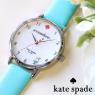 ケイトスペード メトロ ハッピーアワー レディース 腕時計 KSW1104 ホワイト/ブルーの商品詳細画像