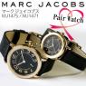 【ペアウォッチ】 マーク ジェイコブス ライリー ブラック/ゴールド 腕時計 MJ1475 MJ1471の商品詳細画像