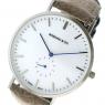 ロスリング CLASSIC 40MM  Aberdeen クオーツ ユニセックス 腕時計 RO-001-003 ベージュ/ホワイトの商品詳細画像