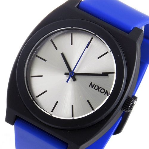 ニクソン タイムテラーP クオーツ ユニセックス 腕時計 A119-018 シルバー/ブルー