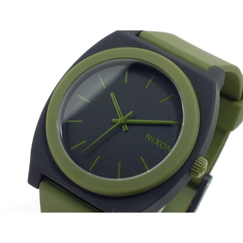 ニクソン TIME TELLER P クオーツ 腕時計 A119-1042 MATTE BLACK/SURPLUS
