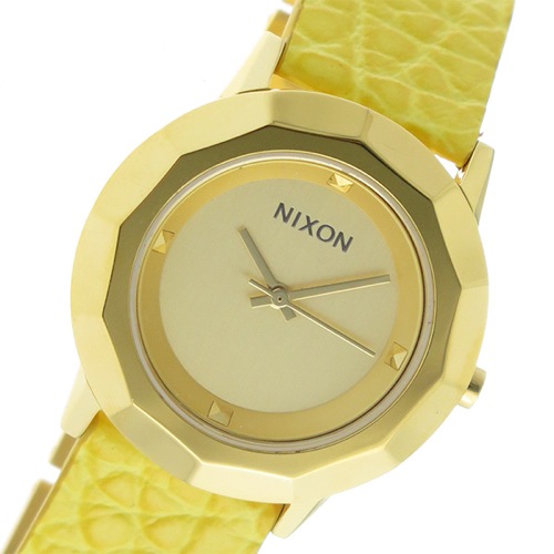 ニクソン クオーツ レディース 腕時計 A341-501 ゴールド