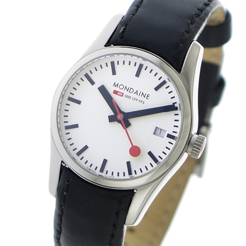 モンディーン クオーツ レディース 腕時計 A6293034111SBBXL ホワイト