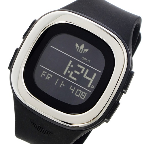 アディダス オリジナルス デンバー ユニセックス 腕時計 ADH3033 ブラック/シルバー
