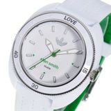 アディダス スタンスミス クオーツ レディース 腕時計 ADH3122 ホワイト/グリーン