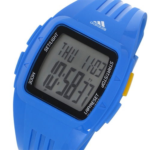 アディダス デュラモ デジタル ユニセックス 腕時計 ADP3234 ブルー