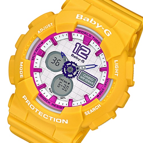 カシオ CASIO ベビーG レディース 腕時計 BA-120-9BJF オレンジ 国内正規