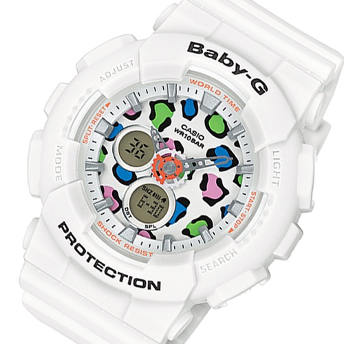カシオ CASIO ベビーG レディース 腕時計 BA-120LP-7A1JF ホワイト 国内正規