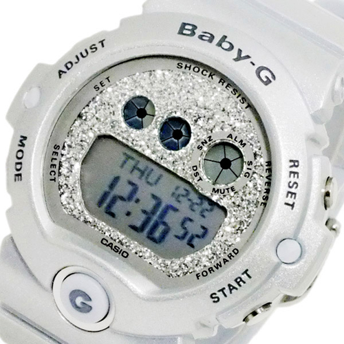 カシオ ベビーG  レディース デジタル 腕時計 BG-6900SG-8 シルバー