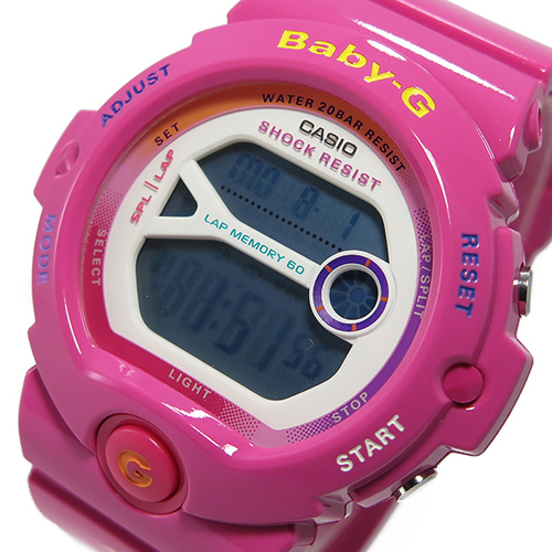 カシオ ベビージー  クオーツ レディース 腕時計 BG-6903-4B ピンク