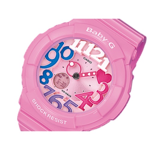 カシオ CASIO ベビーG ネオンダイアル レディース 腕時計 BGA-131-4B3 ピンク