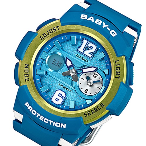 カシオ ベビーG  レディース 腕時計 BGA-210-2BJF ブルー 国内正規