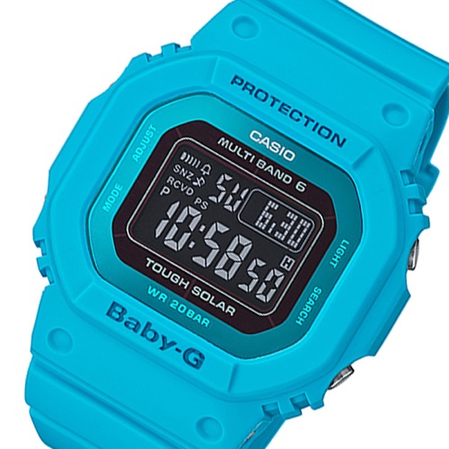 カシオ ベビーG タフソーラー レディース 腕時計 BGD-5000MD-2JF ブルー 国内正規