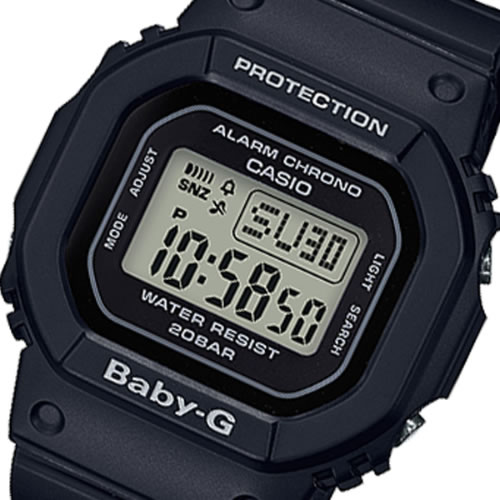 カシオ ベビーG デジタル クオーツ レディース 腕時計 BGD-560-1JF ブラック 国内正規