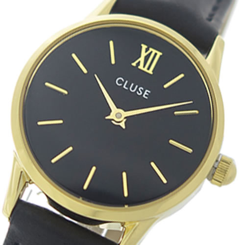 クルース クオーツ レディース 腕時計 CL50012 ブラック/ブラック