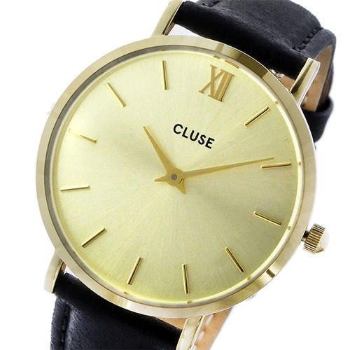 クルース ミニュイ GIFT BOX 替えベルト付き 限定モデル レディース 腕時計 CLG001 ゴールド