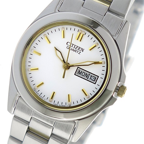シチズン クオーツ レディース 腕時計 EQ0564-59A ホワイト
