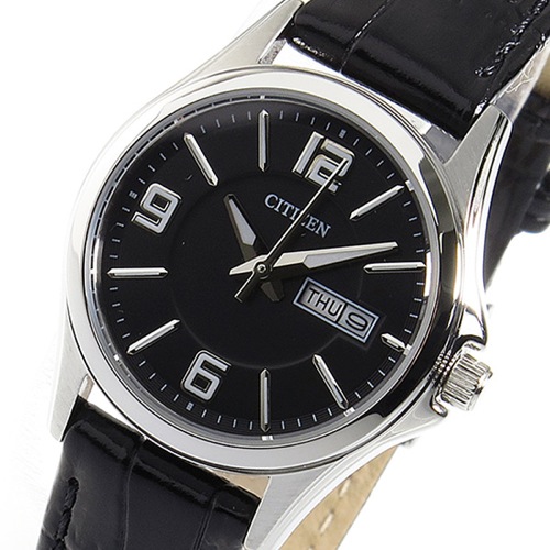 シチズン CITIZEN クオーツ レディース 腕時計 EQ0590-16E ブラック