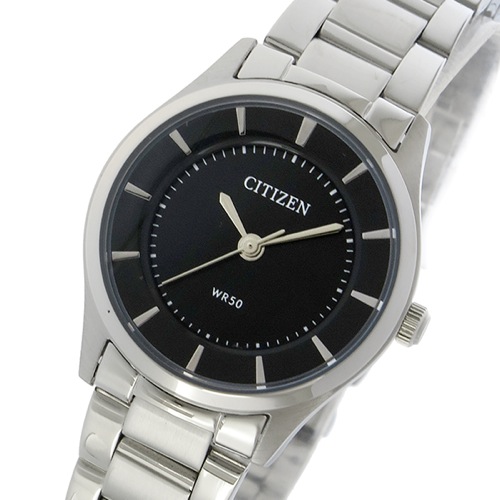 シチズン クオーツ レディース 腕時計 ER0207-50E ブラック