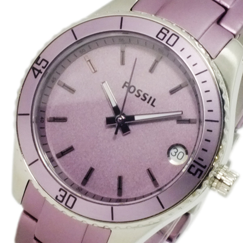フォッシル ステラ クオーツ レディース 腕時計 ES3046 パープル