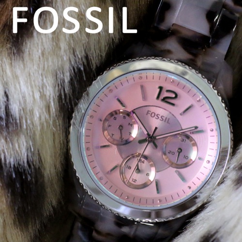 フォッシル FOSSIL クオーツ レディース 腕時計 ES4018 ピンク