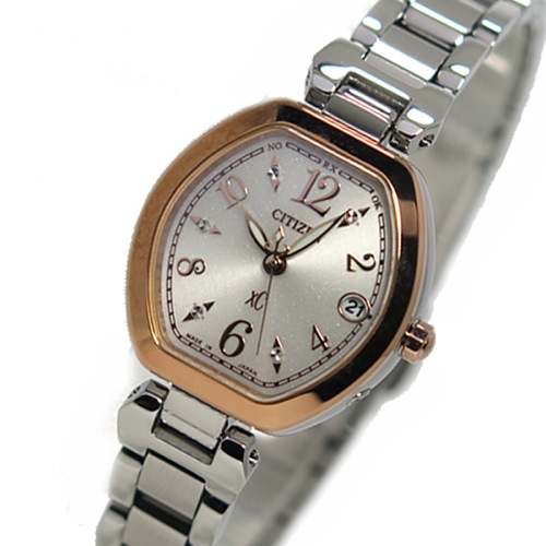シチズン クオーツ クロスシー XC レディース 腕時計 ES8055-65A ピンクゴールド