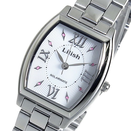 シチズン リリッシュ ソーラー クオーツ レディース 腕時計 H041-900 ホワイト