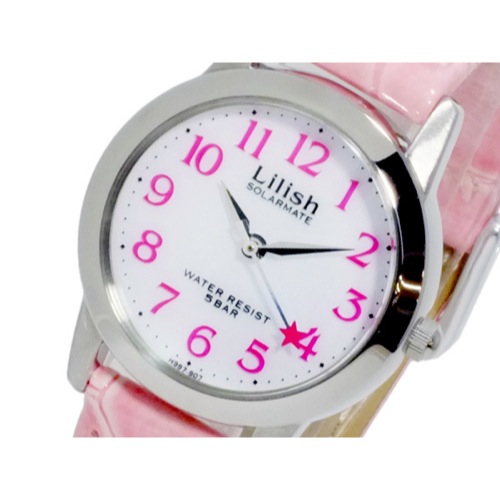 シチズン CITIZEN リリッシュ ソーラー レディース 腕時計 H997-907 ホワイト