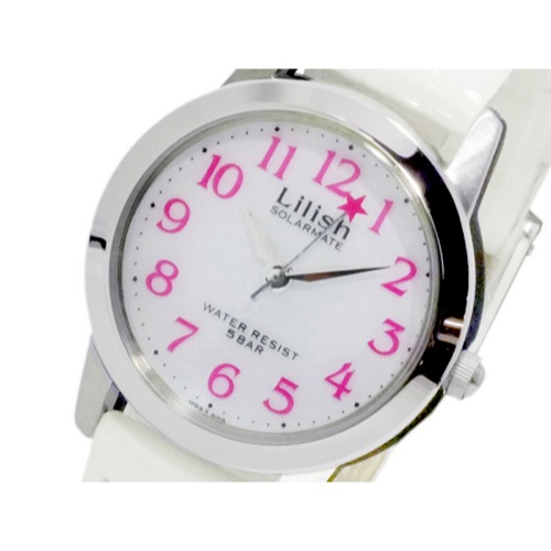 シチズン CITIZEN リリッシュ ソーラー レディース 腕時計 H997-908 ホワイト