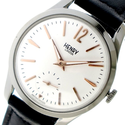 ヘンリーロンドン クオーツ レディース 腕時計 HL30-US-0001 ホワイト