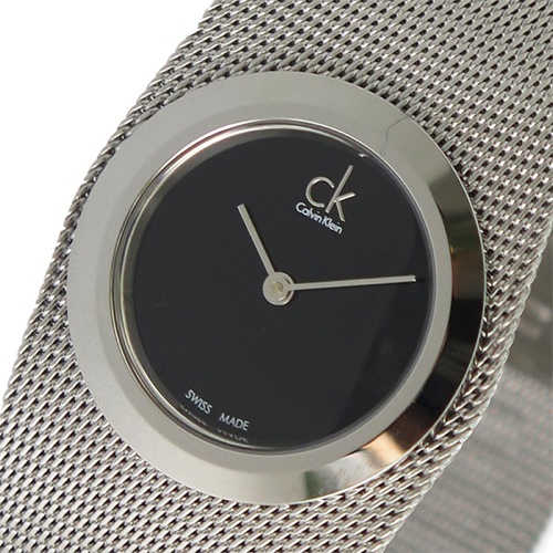 カルバンクライン クオーツ ユニセックス 腕時計 K3T23121 ブラック