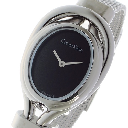 カルバンクライン CALVIN KLEIN  クオーツ レディース 腕時計 K5H23121 ブラック