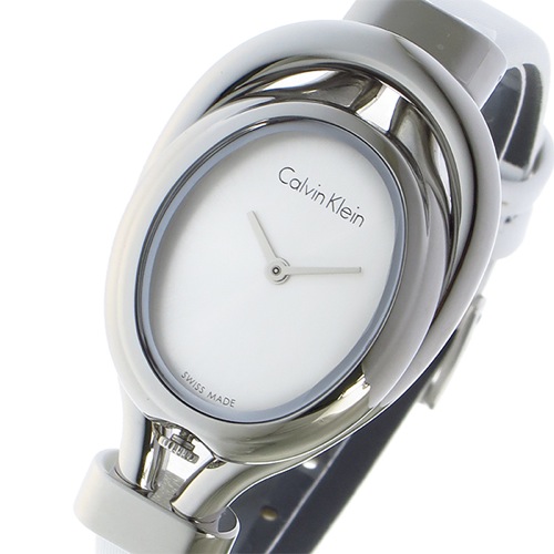カルバンクライン CALVIN KLEIN  クオーツ レディース 腕時計 K5H231K6 ホワイト
