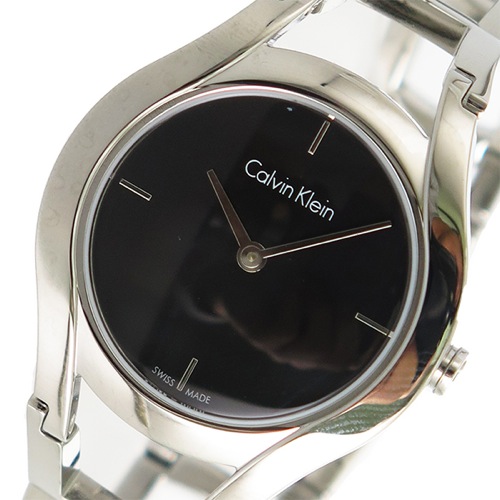 カルバンクライン クオーツ ユニセックス 腕時計 K6R23121 ブラック