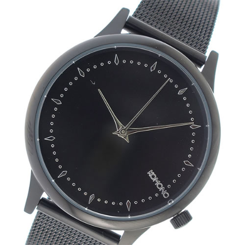 コモノ クオーツ レディース 腕時計 KOM-W2864 ブラック