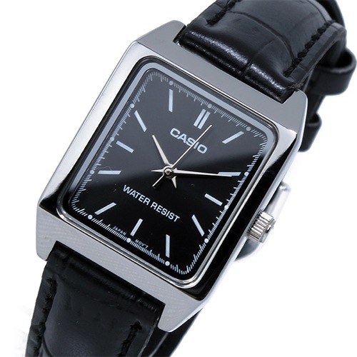 カシオ CASIO クオーツ レディース 腕時計 LTP-V007L-1E ブラック