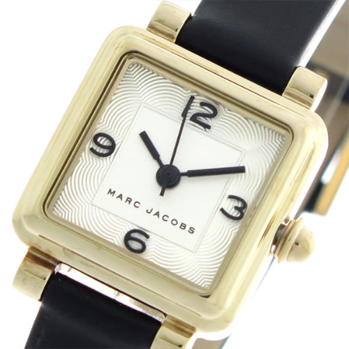 マークジェイコブス クオーツ レディース 腕時計 MJ1545 ホワイト・シルバー/ブラック