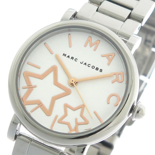 マークジェイコブス クオーツ レディース 腕時計 MJ3591 ホワイト/シルバー