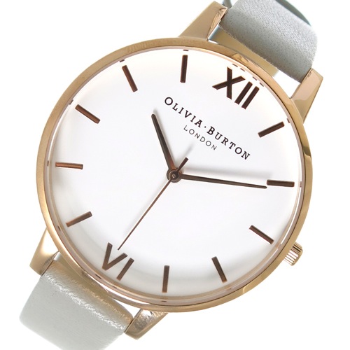 オリビアバートンレディース腕時計 OB15BDW02 ホワイト×グレー